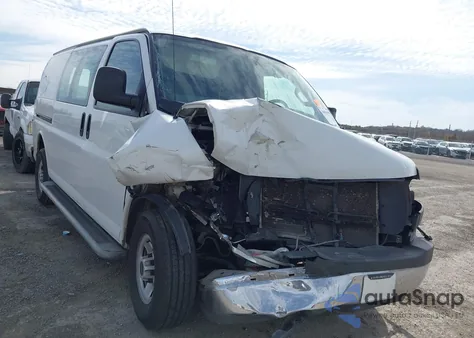 2019 GMC Savana 2500 Work Van from USA, damaged, VIN 1GTW7AFGXK1257499